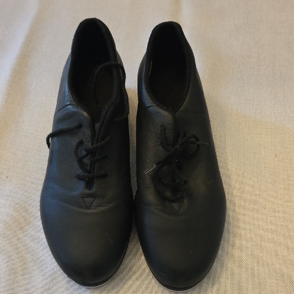 Bloch Black Women's Lace-Up Flats